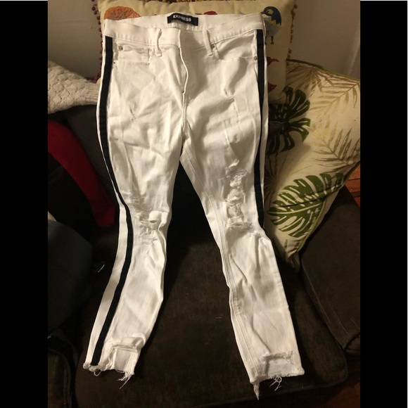 Express Denim - Express white jeans